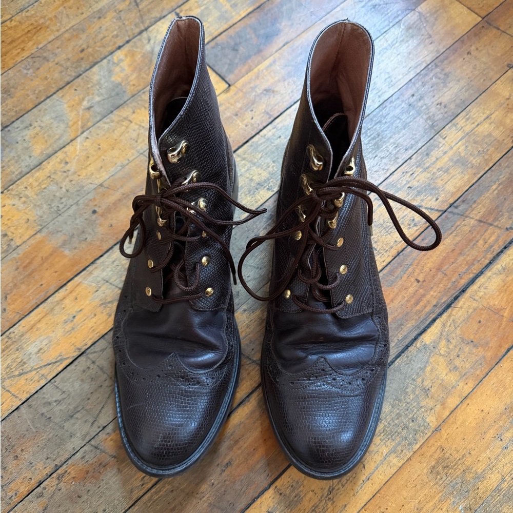 Women's Brown Leather Boots